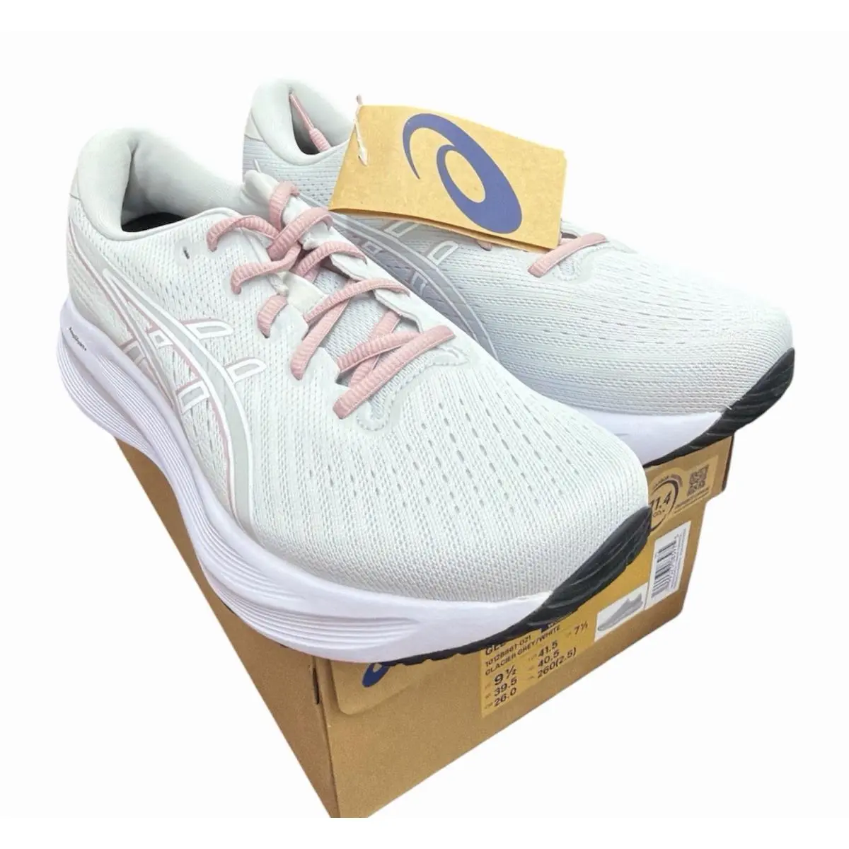 Asics Women`s Gel-excite 11 Running Shoes Glacier Grey/white US Size 9.5