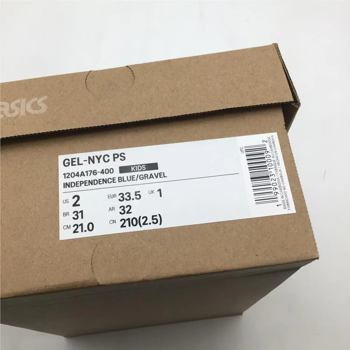 Asics shoes - GEL-NYC PS - Blue 5