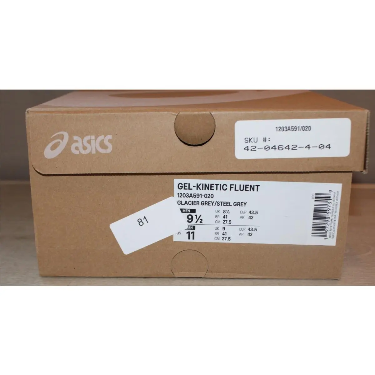 Asics shoes - Asics Gel-Kinetic Fluent - Fluent - Multicolor 0