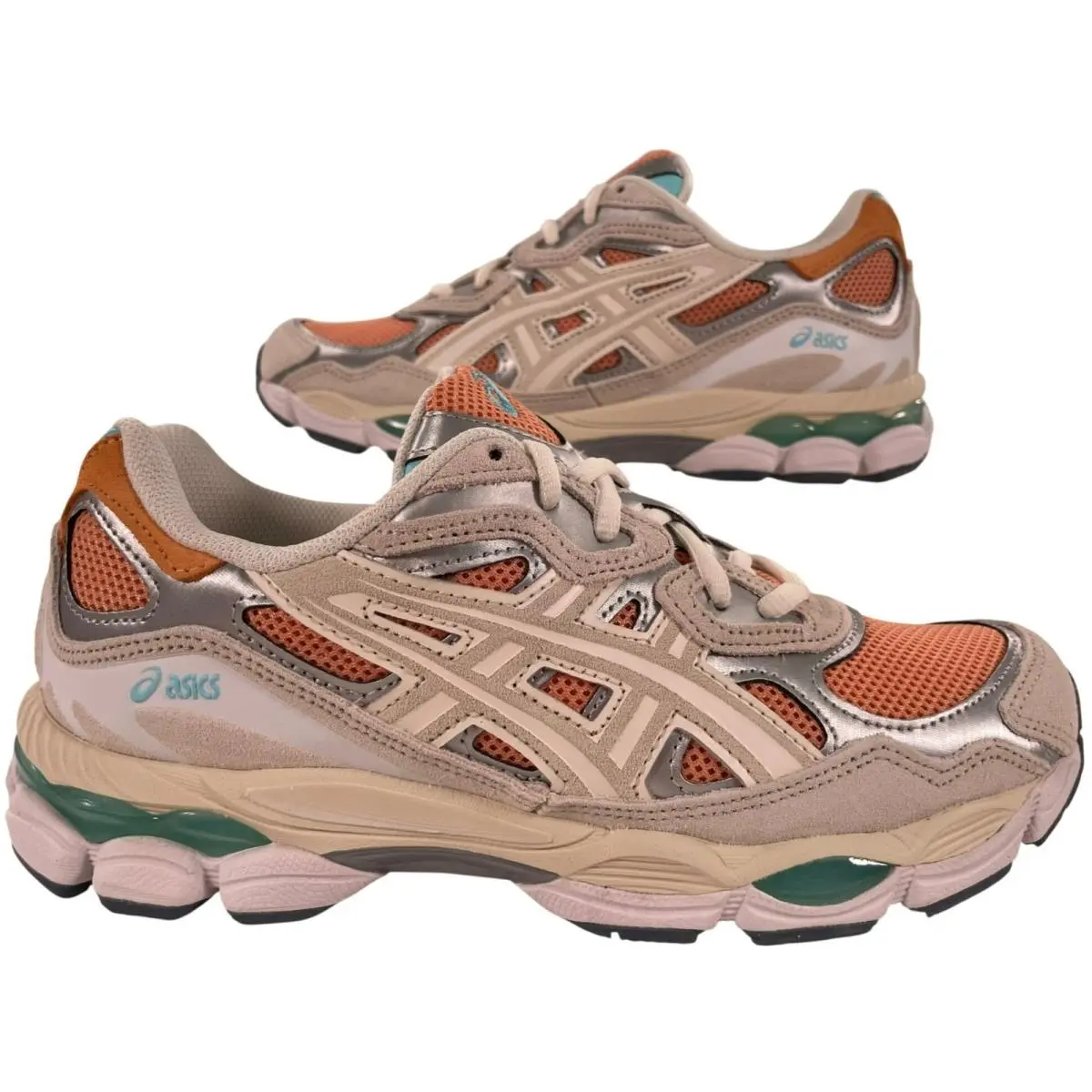 Asics Gel-nyc Terracotta/cream Sneakers 1203A303-600 Men`s Sz 7 Women`s 8.5