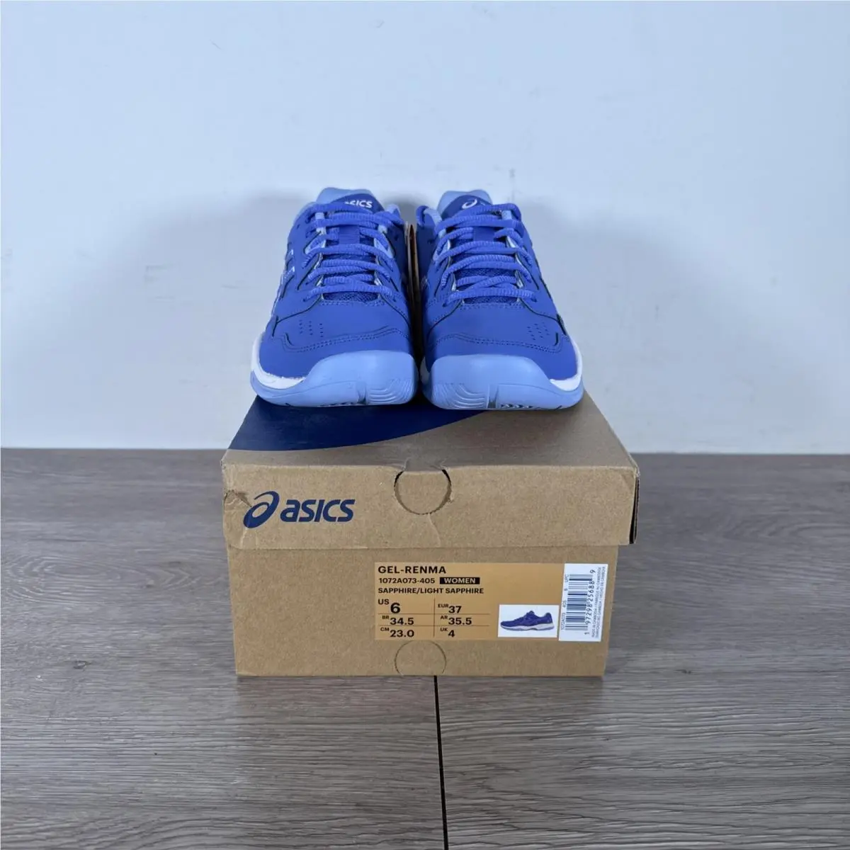 Asics shoes - ASICS Gel Renma - Gel Renma - 1072A073-405 - Sapphire, Manufacturer: White/Dive Blue (UPC: 0197298256889) 1