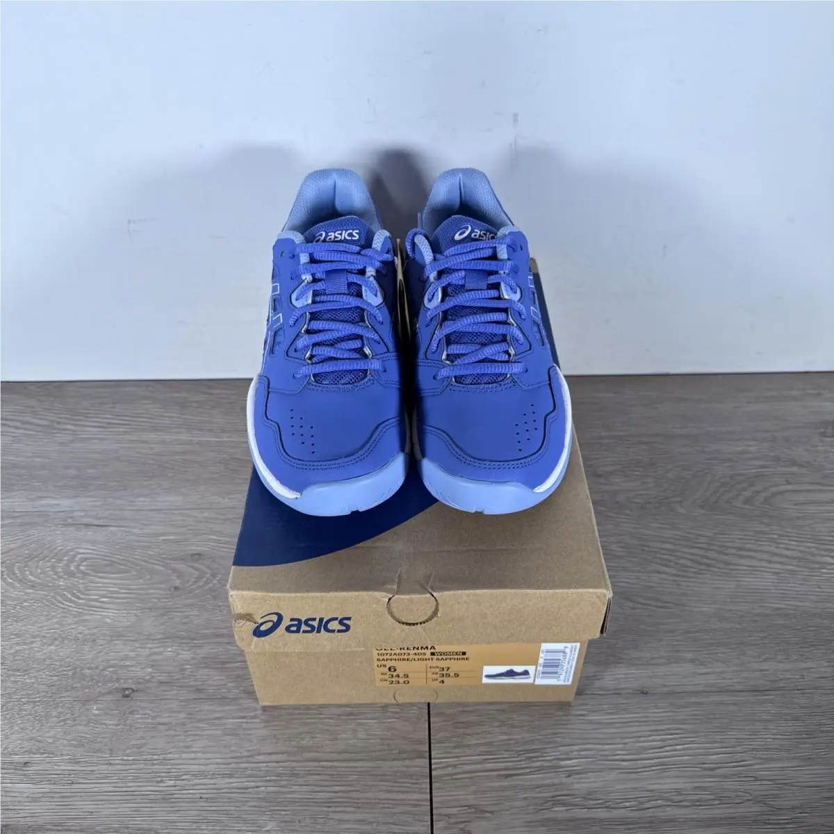 Asics shoes - ASICS Gel Renma - Gel Renma - 1072A073-405 - Sapphire, Manufacturer: White/Dive Blue (UPC: 0197298256889) 2