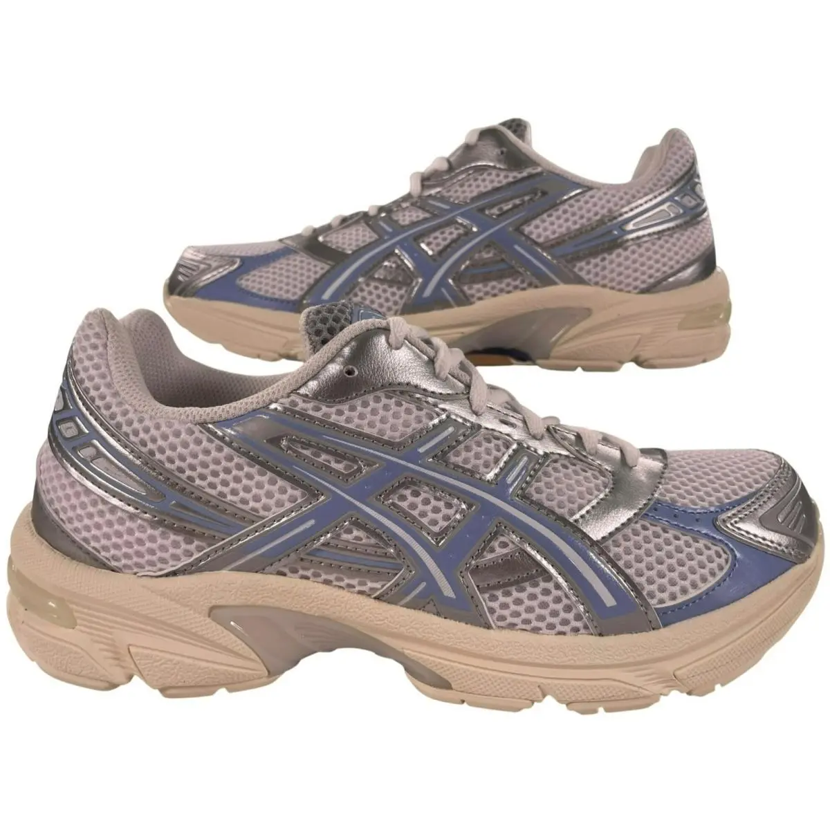 Asics Gel-1130 White Light Sapphire Running Shoes Men`s Sz 7.5 Women`s 9