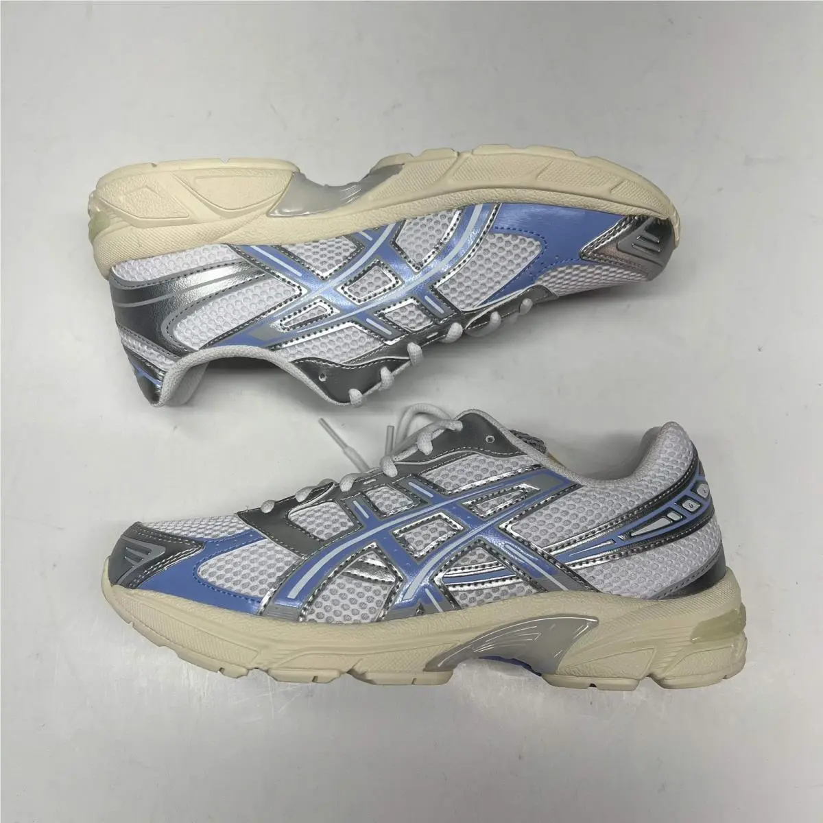 Asics shoes - 1203A609107 - 1203A609-107 - White / Light Sapphire 6