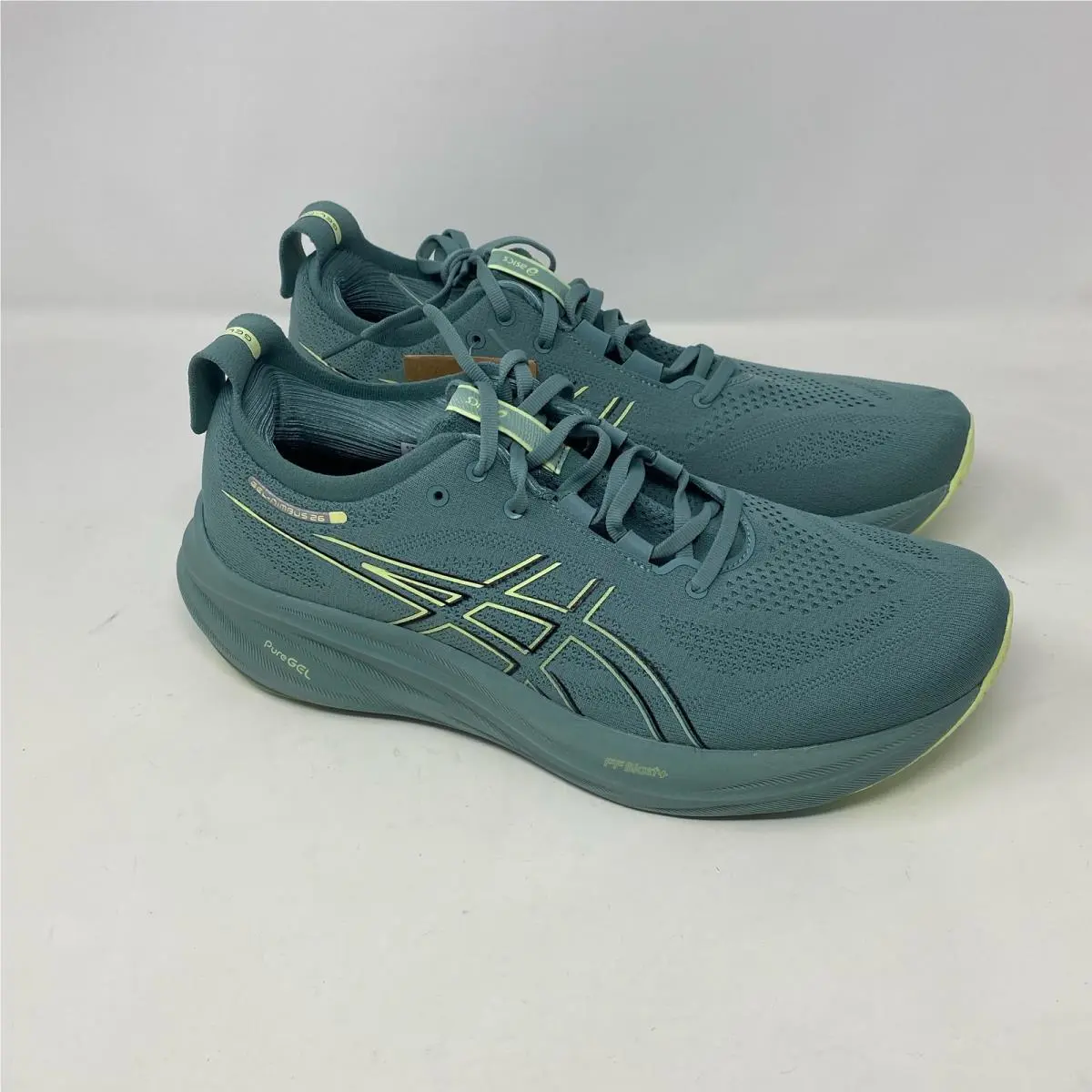 Asics Gel-nimbus 26 Men’s 11 Celadon/light Celadon Running Shoes