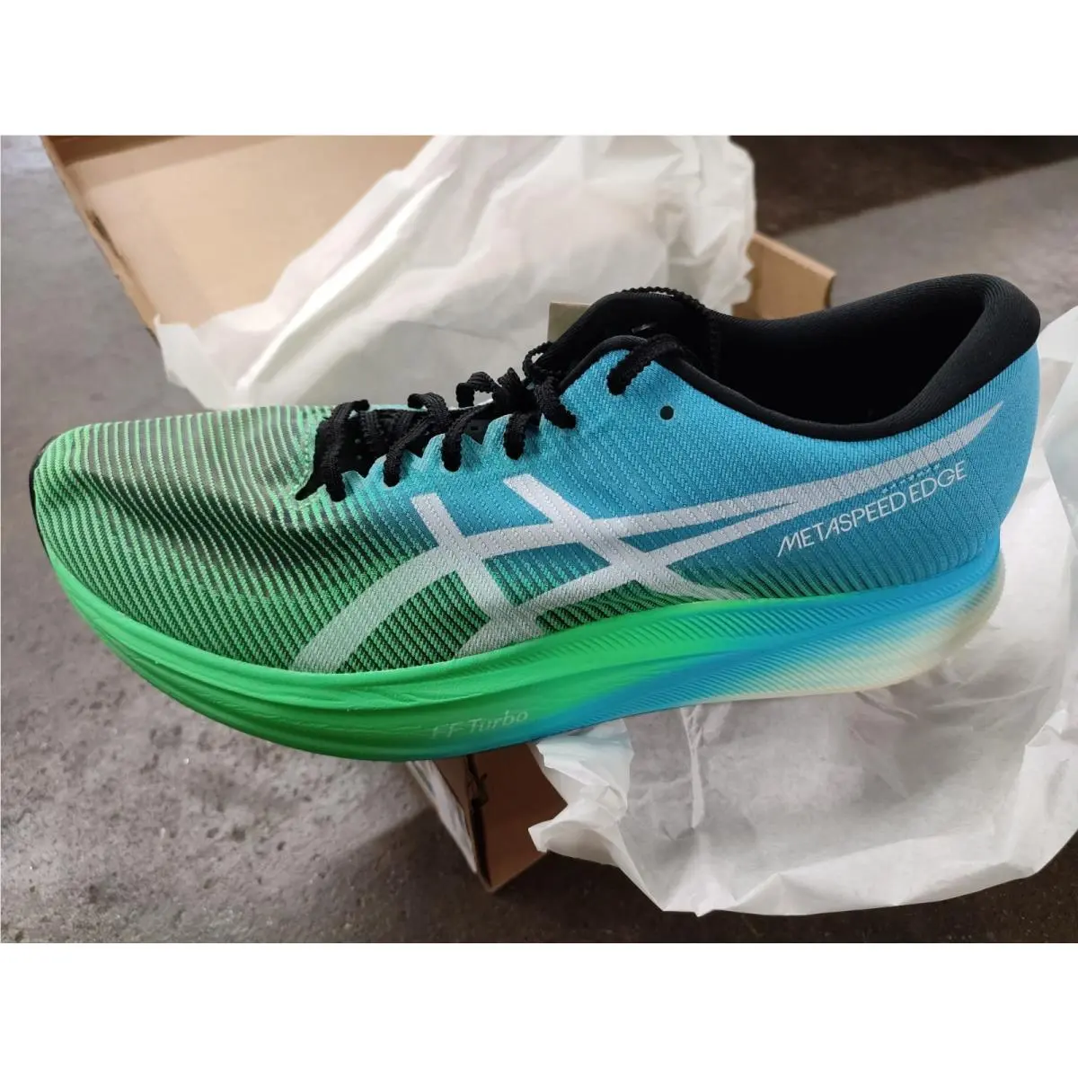 Asics shoes - ASICS Metaspeed Edge+ - Metaspeed - 1013A116-001 - Black New Leaf 0
