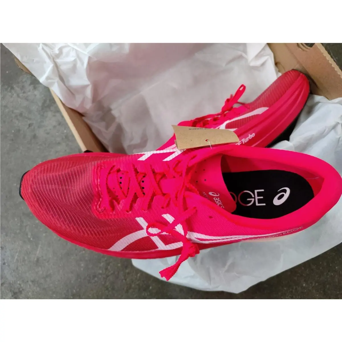 Asics shoes - ASICS Metaspeed Edge - Metaspeed Edge - 1013A116-700 - Pink 1
