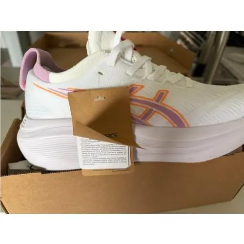 Asics Nimbus 27 Pure Gel Running Sneakers Womens Size 7.5