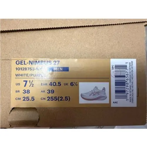 Asics shoes - Nimbus 27 - Nimbus - Nimbus 27 - White Peach 12