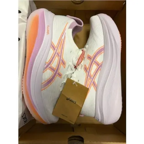 Asics shoes - Nimbus 27 - Nimbus - Nimbus 27 - White Peach 5