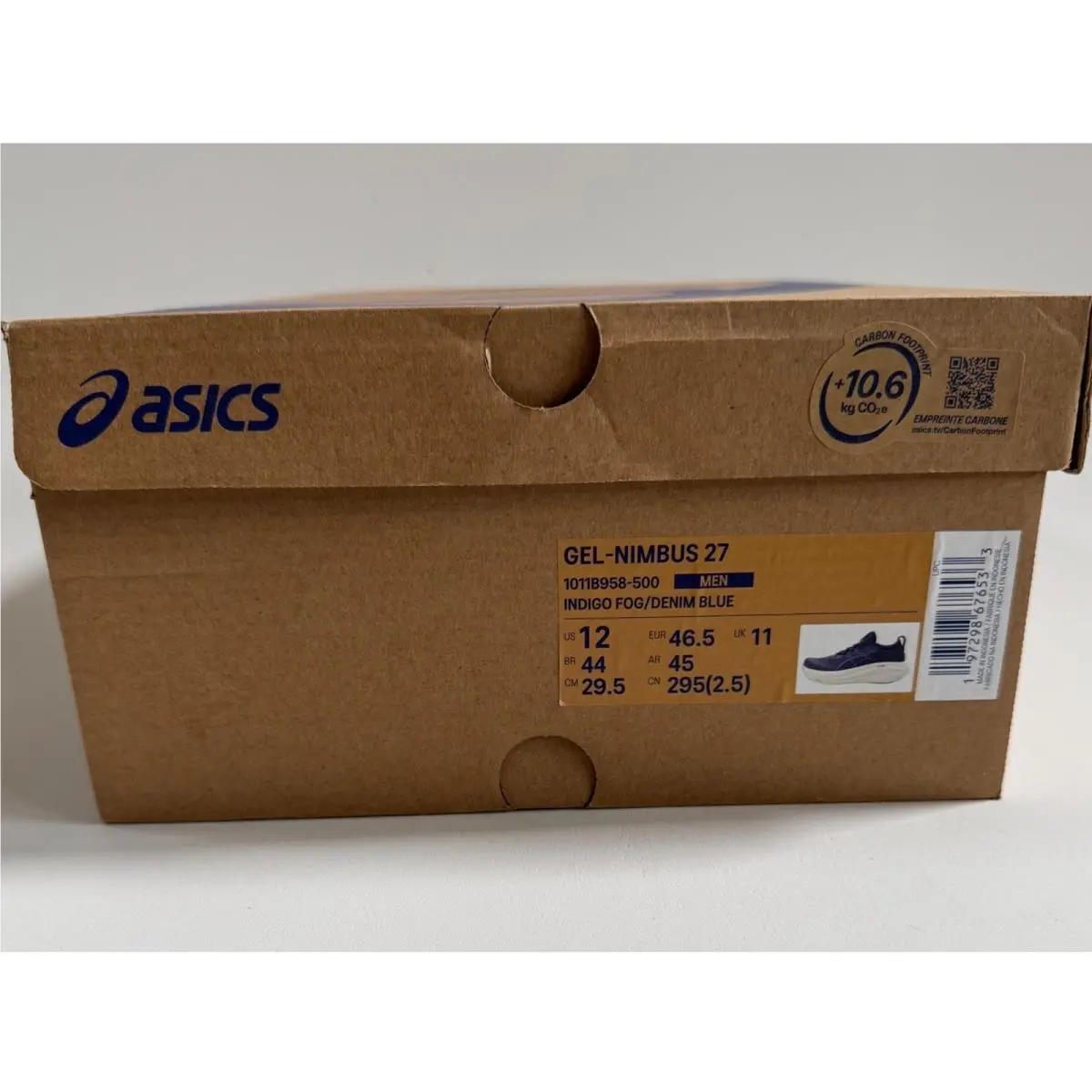 Asics shoes - ASICS GEL-Nimbus 27 - Blue 2