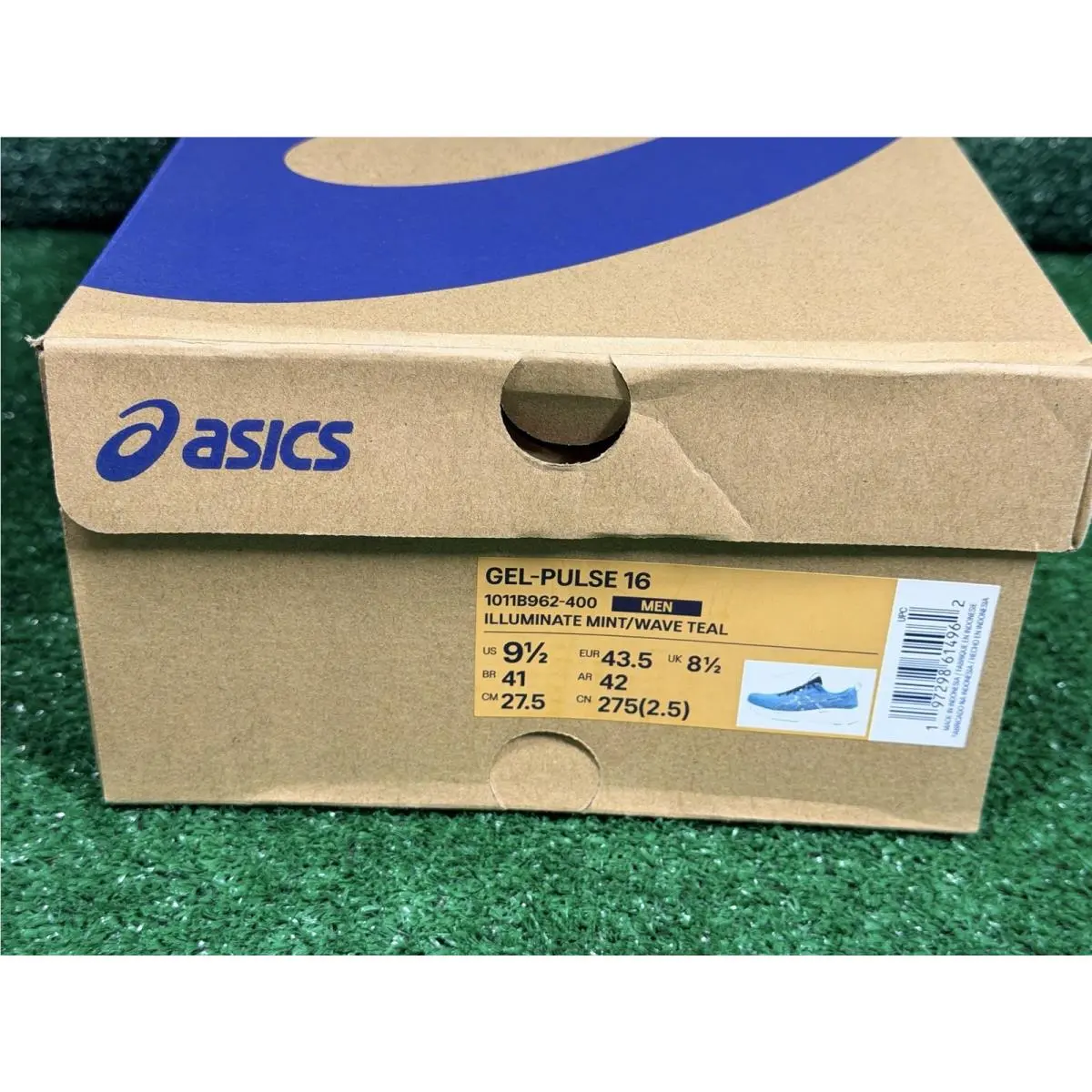 Asics shoes - Gel-Pulse 16 - 1011B962-400 - Mint and Teal 11