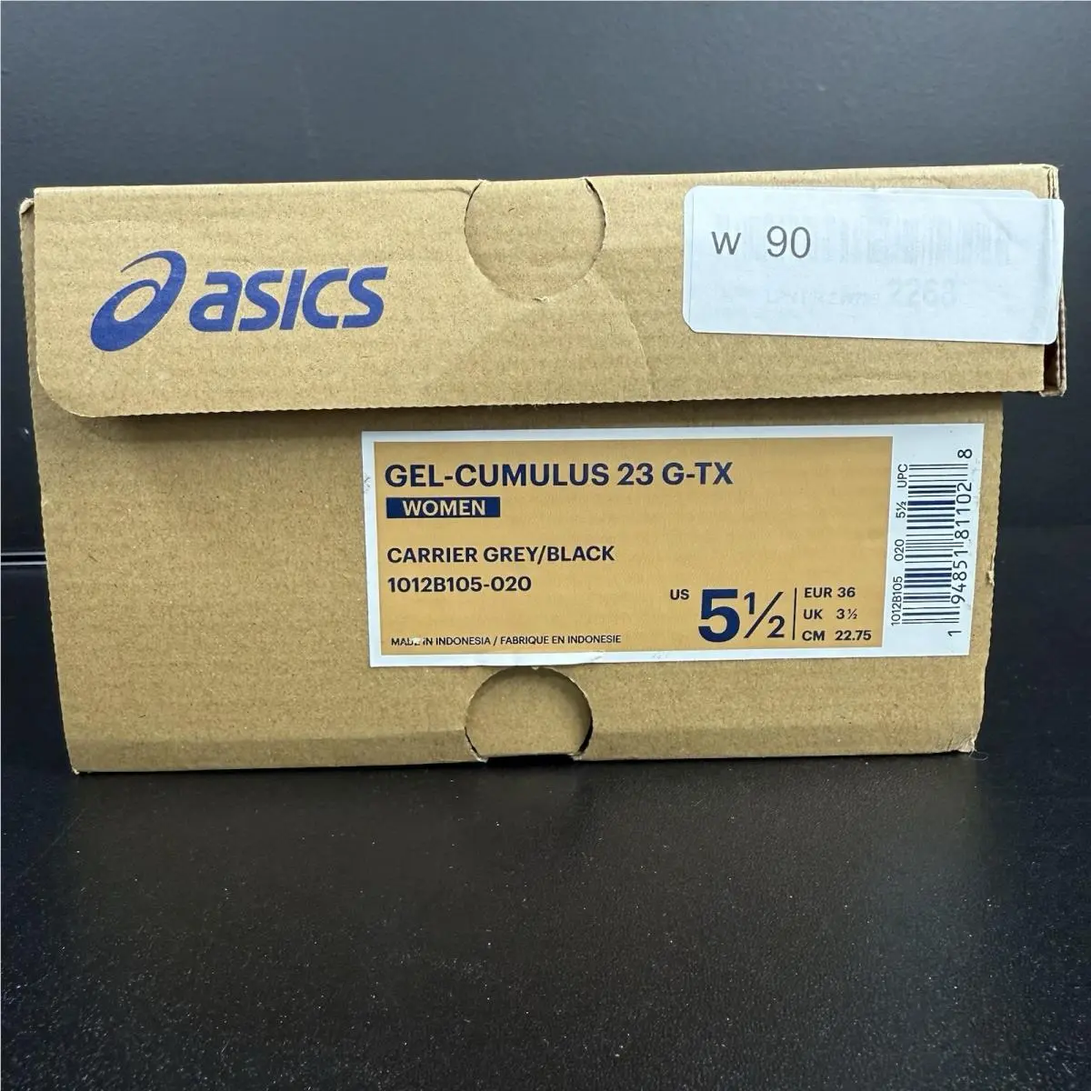 Asics shoes - ASICS Wmns Gel Cumulus 23 GTX - 1012B105-020 - Carrier Grey/Black 12