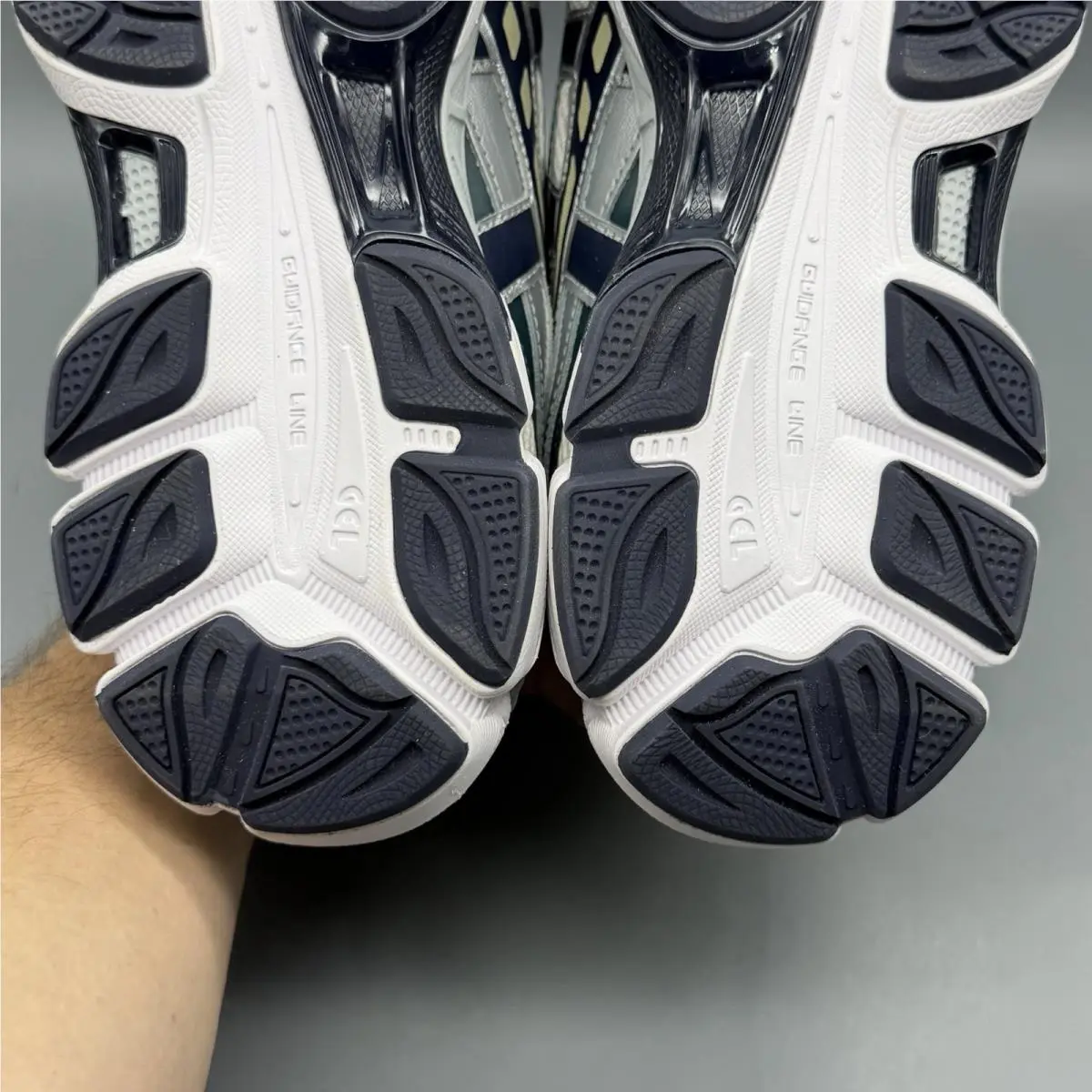 Asics shoes - ASICS Gel-NYC 2055 - 1203A542-102 - Cream/Midnight (UPC: 0197298664295) 8