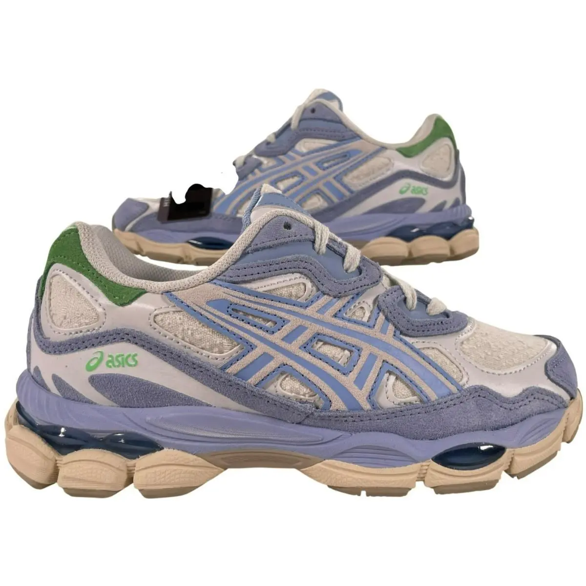Asics Gel-nyc Running Shoes Airy Blue/stone Wash Sneakers Men’s 6 Wmn`s 7.5