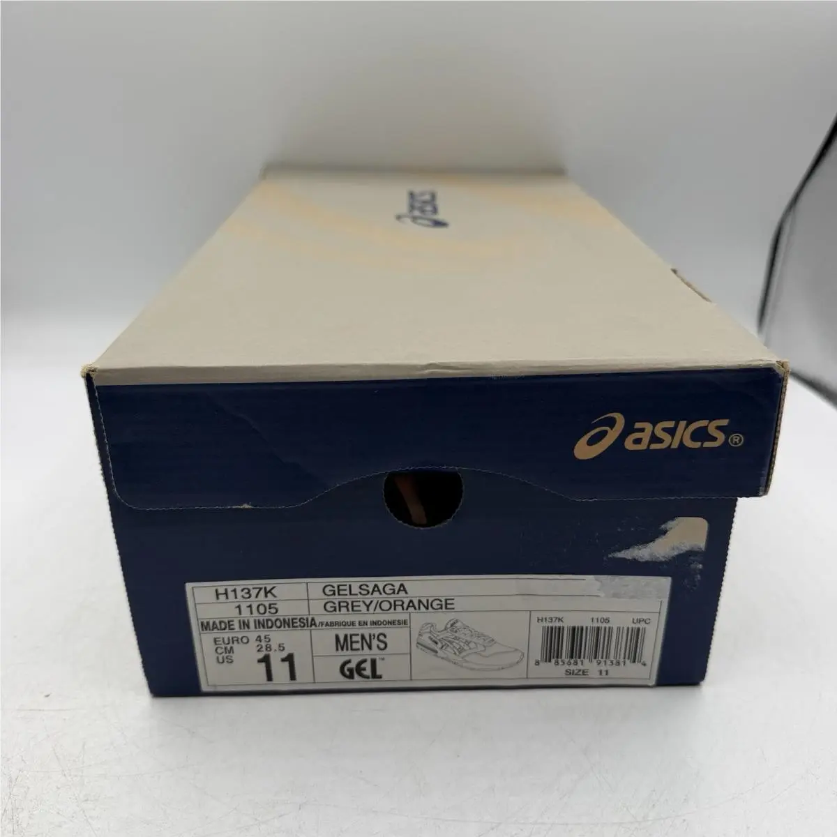 Asics shoes - ASICS Gel Saga - Gel Saga - H137K-1105 - Gray 9
