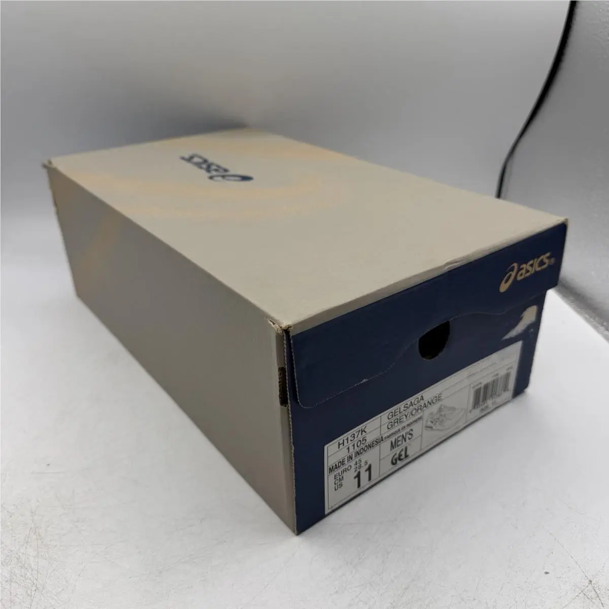 Asics shoes - ASICS Gel Saga - Gel Saga - H137K-1105 - Gray 10