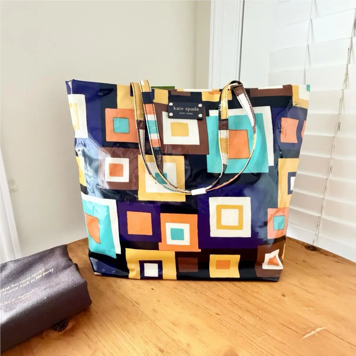 Kate Spade Bon Shopper Tote – Daycation Blue Multi