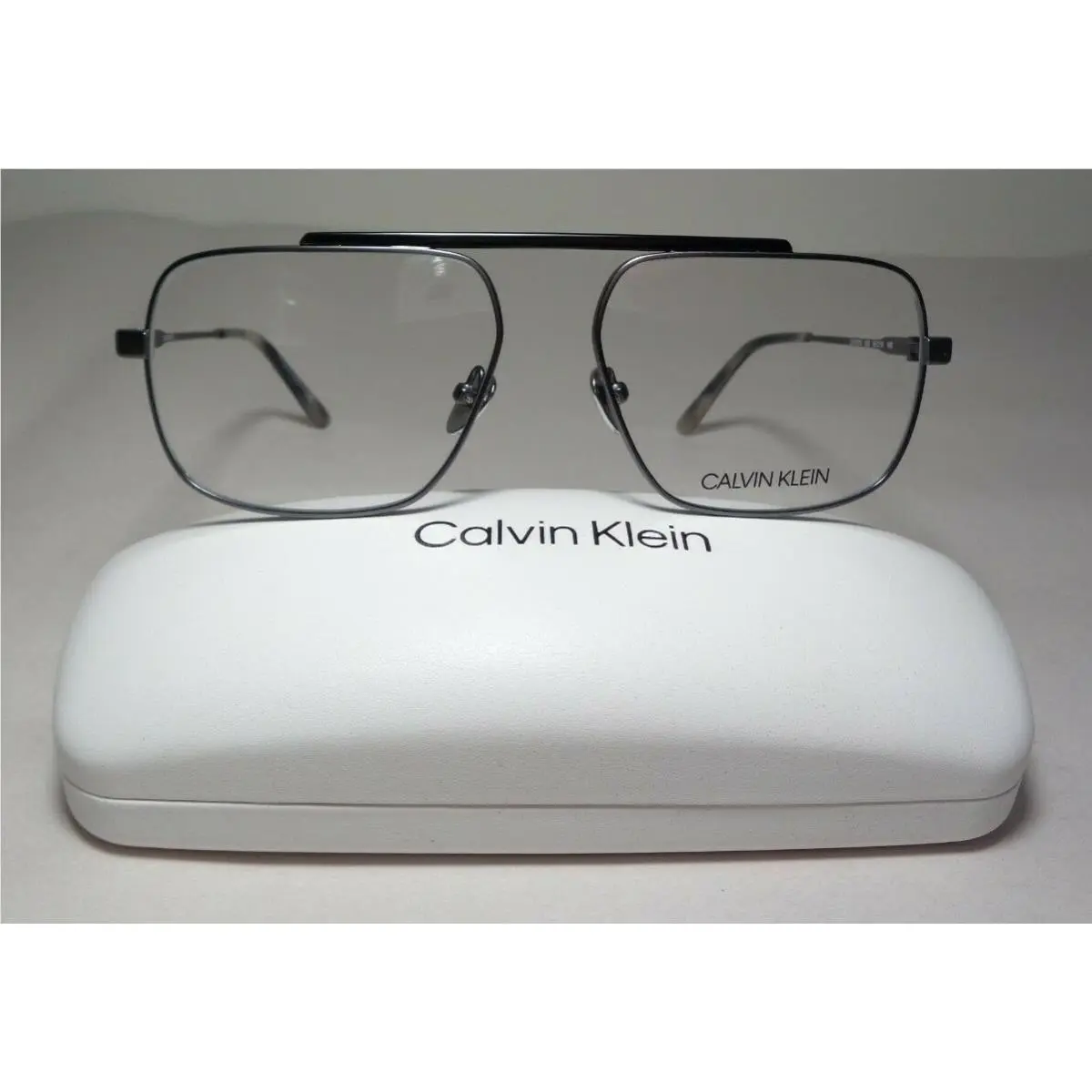 CK18106 Gunmetal Black Women`s Eyeglass Frames Eyeglasses by Calvin Klein