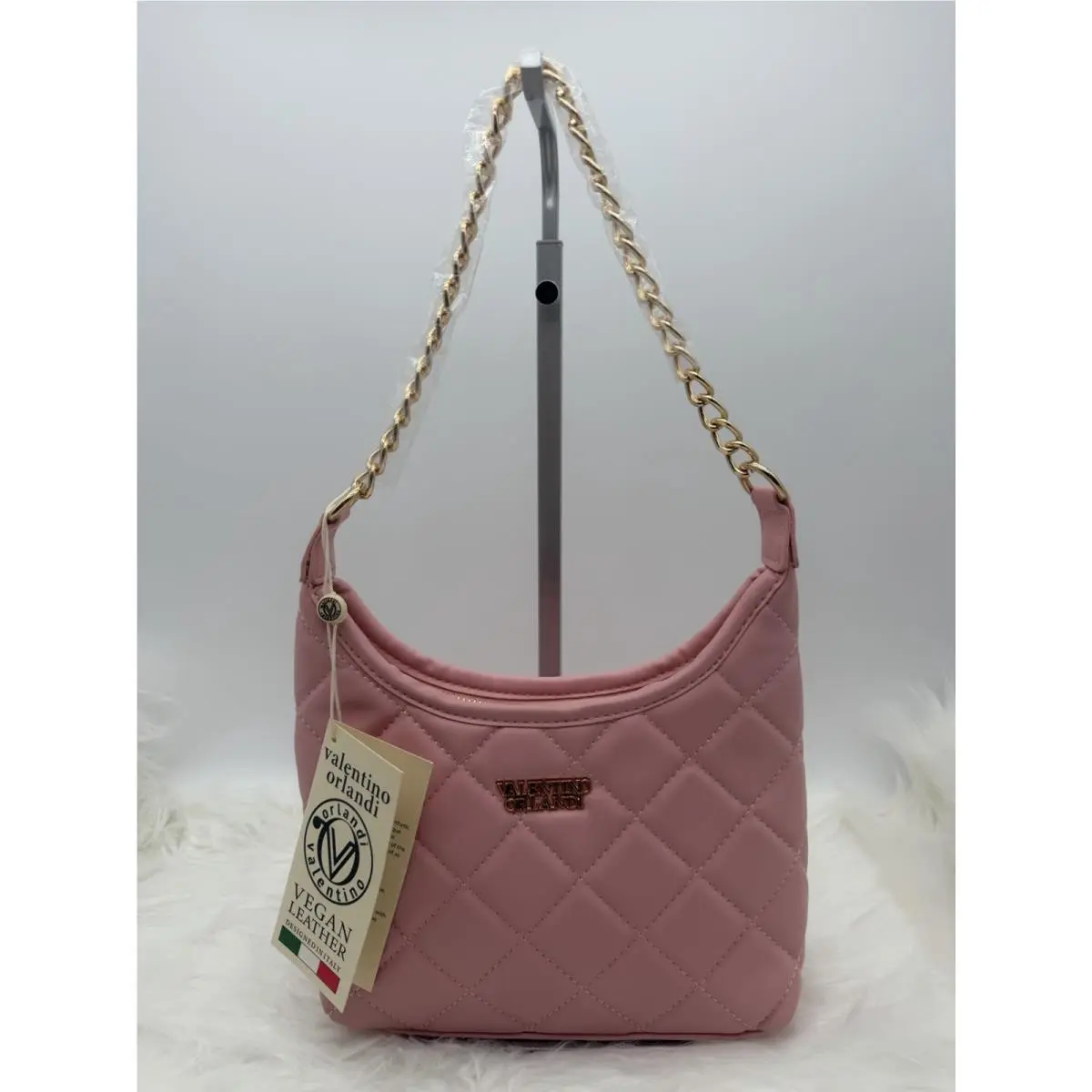 Orlandi Valencia Shoulder Bag Pink by Valentino