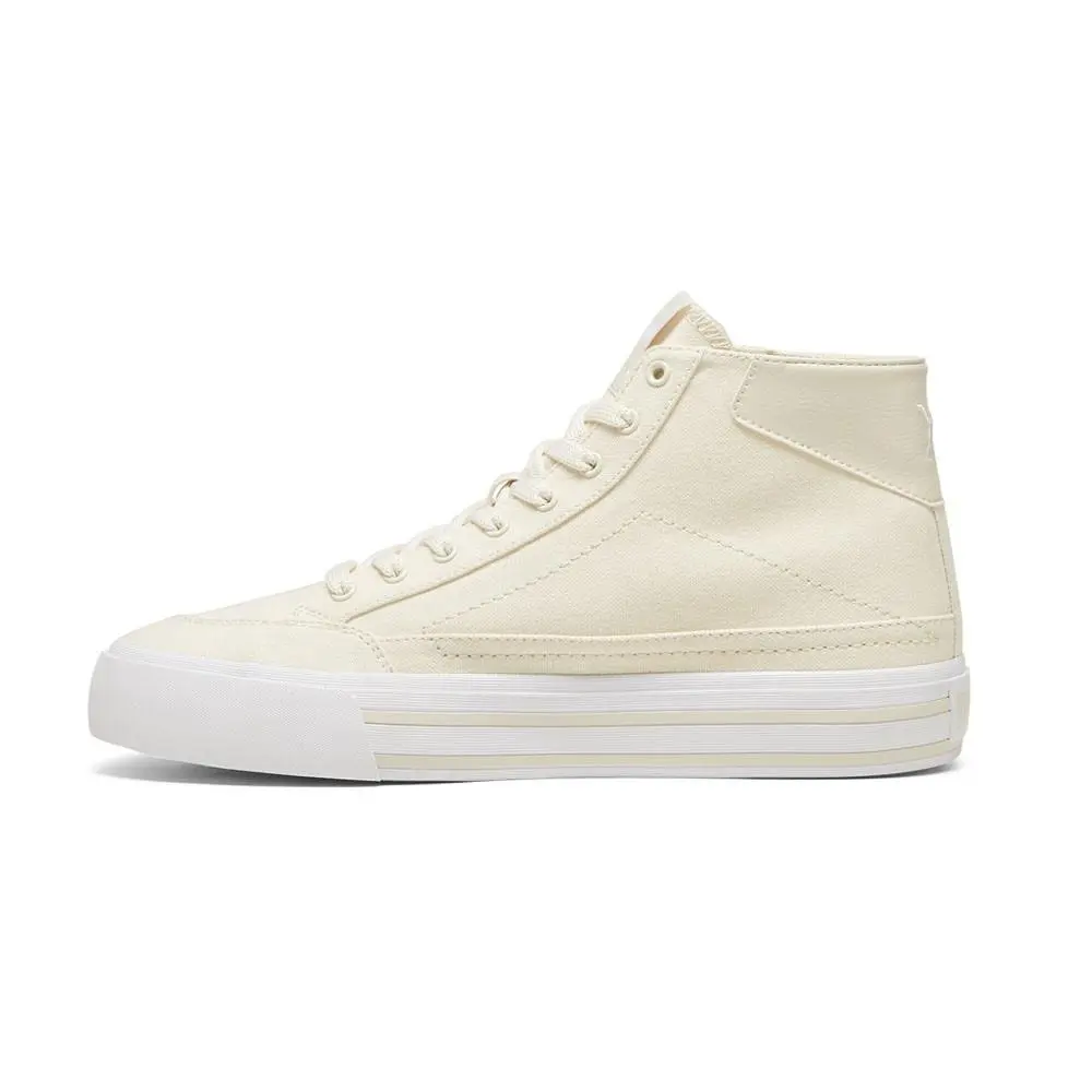 Puma shoes - PUMA Court Classic Vulcanized Mid Formstrip Lace Up - 39726505 - White 7