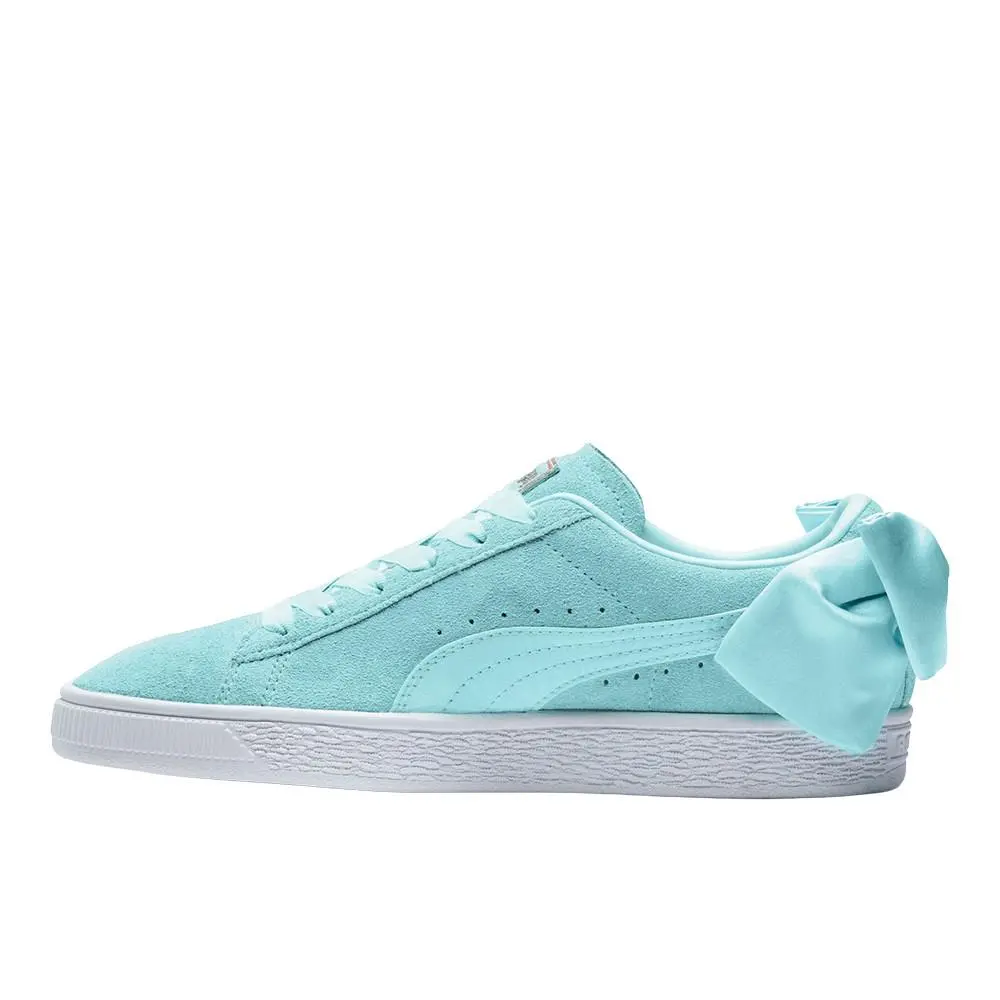 Puma shoes - PUMA Suede Bow Lace Up - 36731703 - Blue 8