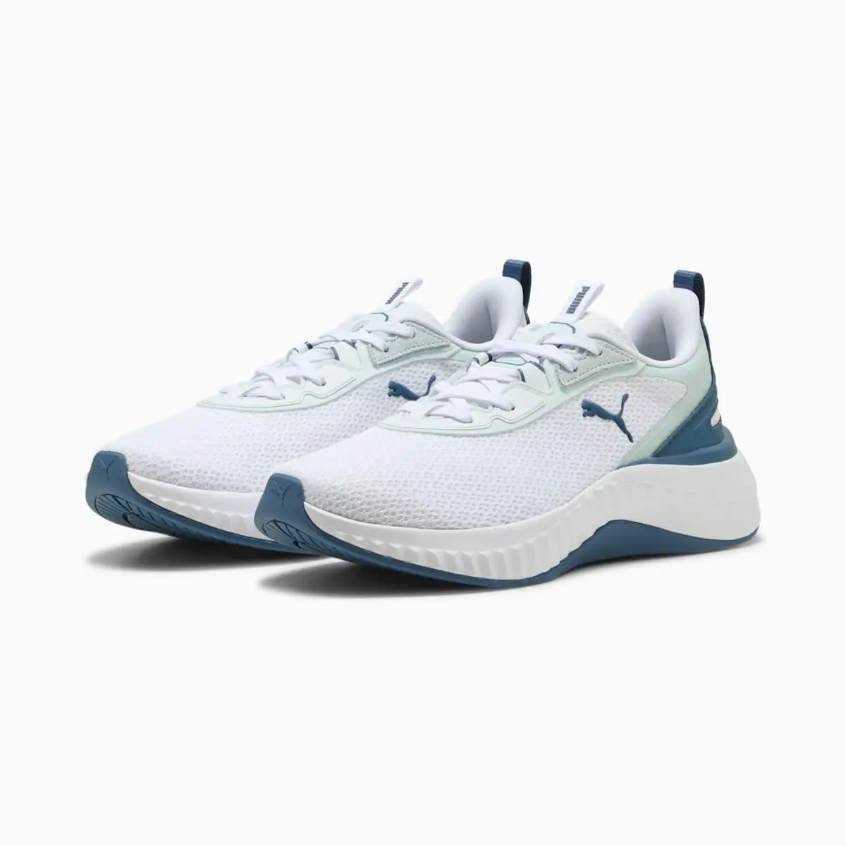 Puma shoes - WHITE/DARK INDIGO/SEA GLASS 0