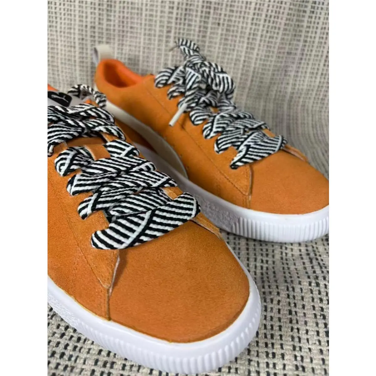 Puma shoes - PUMA Suede - Suede - 386674-01 - Orange 8