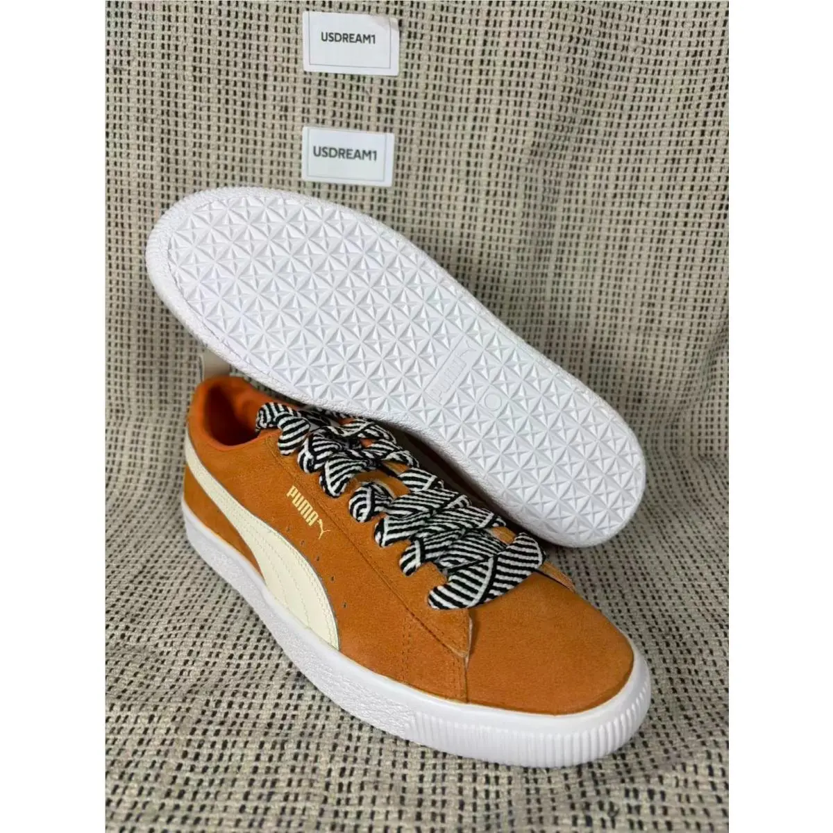Puma shoes - PUMA Suede - Suede - 386674-01 - Orange 2