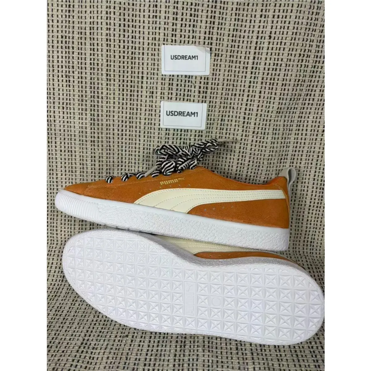 Puma shoes - PUMA Suede - Suede - 386674-01 - Orange 5