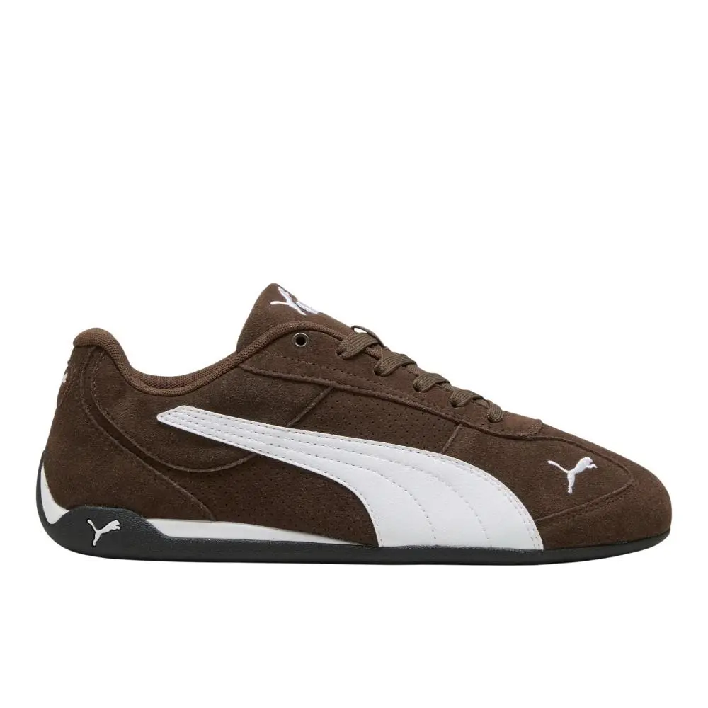 Puma Replicatch Suede Lace Up Mens Brown Sneakers Casual Shoes 40509704