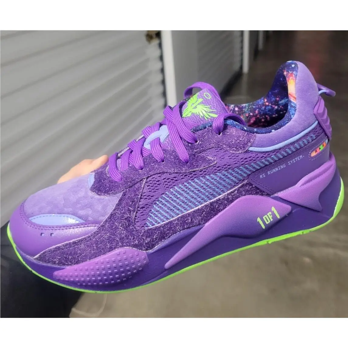 Puma shoes - PUMA RS-X - 387764-01 - Purple 0