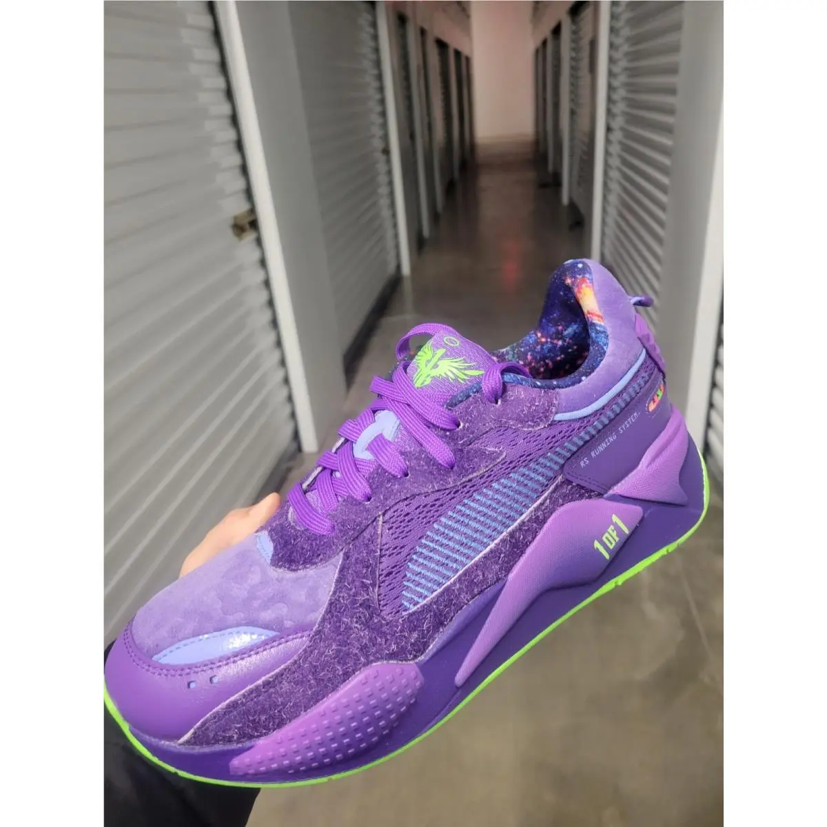 Puma shoes - PUMA RS-X - 387764-01 - Purple 2