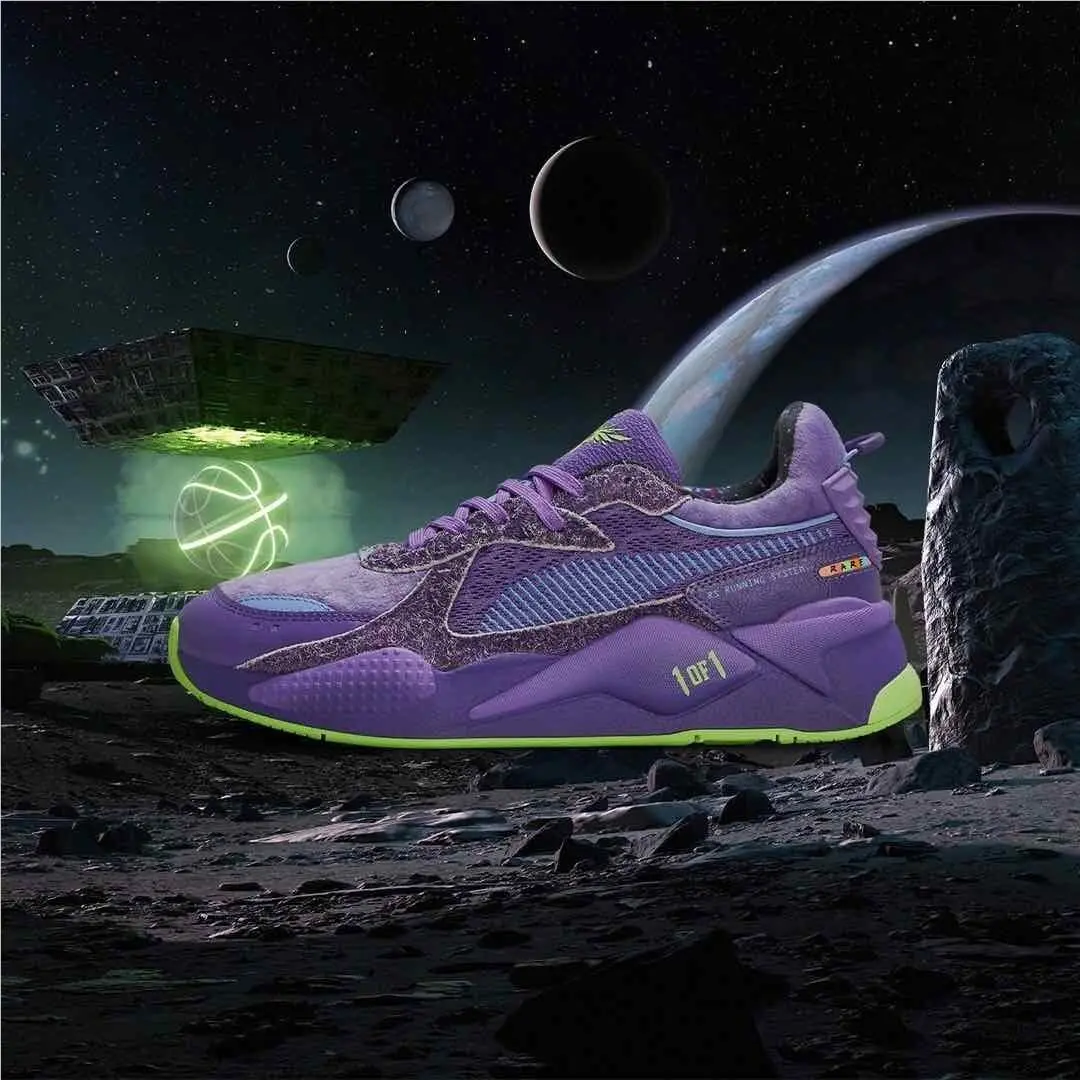 Puma shoes - PUMA RS-X - 387764-01 - Purple 3