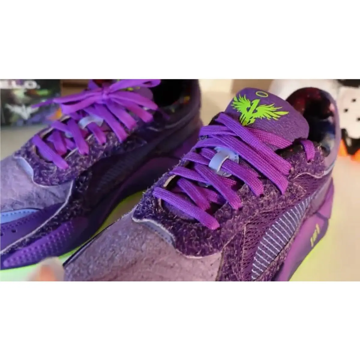 Puma shoes - PUMA RS-X - 387764-01 - Purple 6