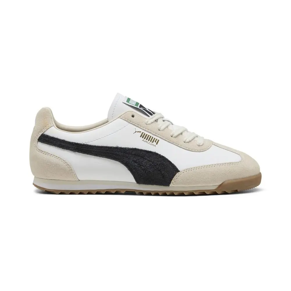 Puma Arizona Retro Lace Up Womens Beige White Sneakers Casual Shoes 40425702