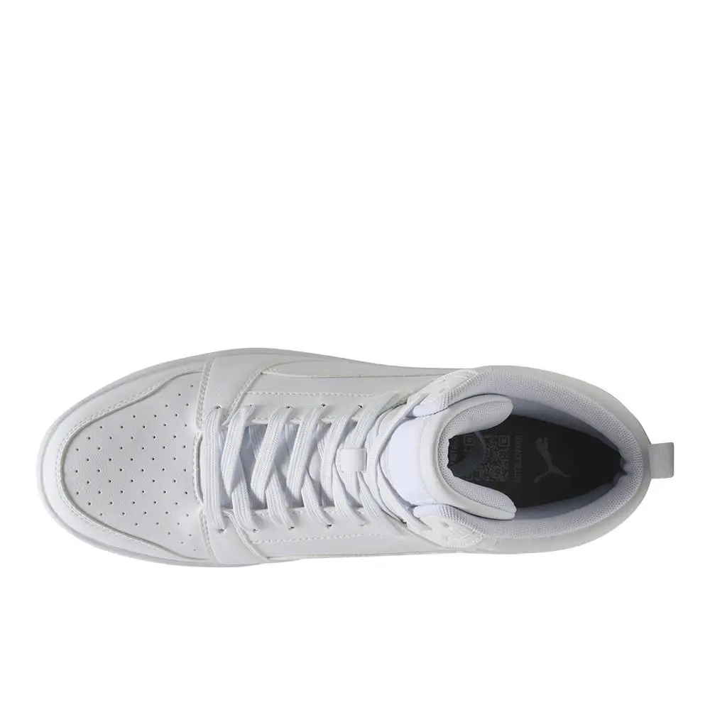 Puma shoes - PUMA Rebound V6 Wide High Top - 39709715 - White 10