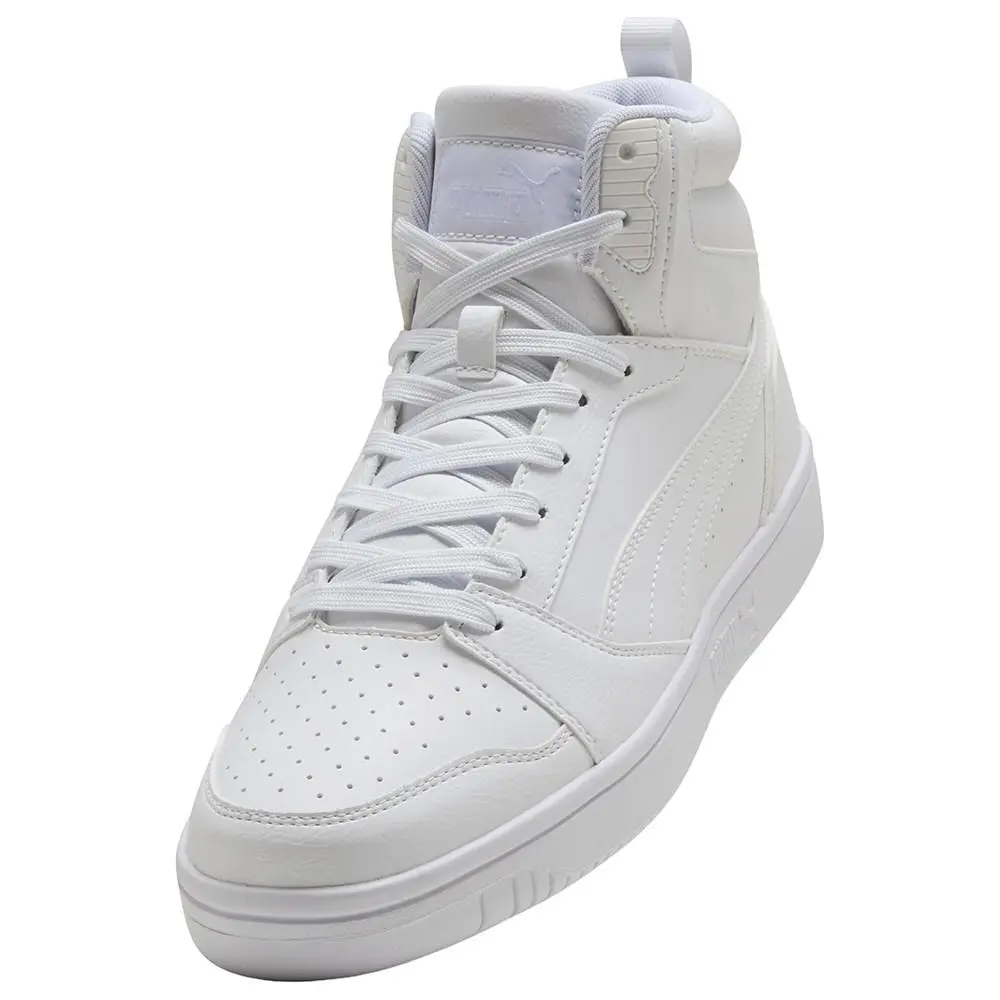 Puma shoes - PUMA Rebound V6 Wide High Top - 39709715 - White 12