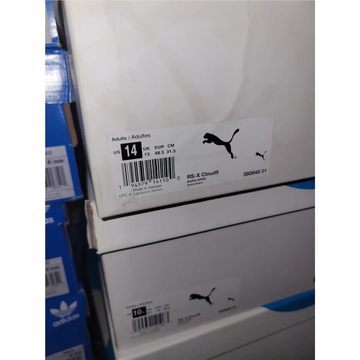 Puma shoes - Puma RS-X - 380848 01 - White 5