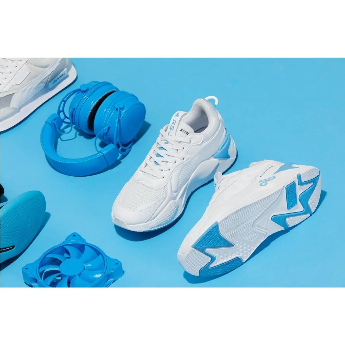 Puma shoes - Puma RS-X - 380848 01 - White 12