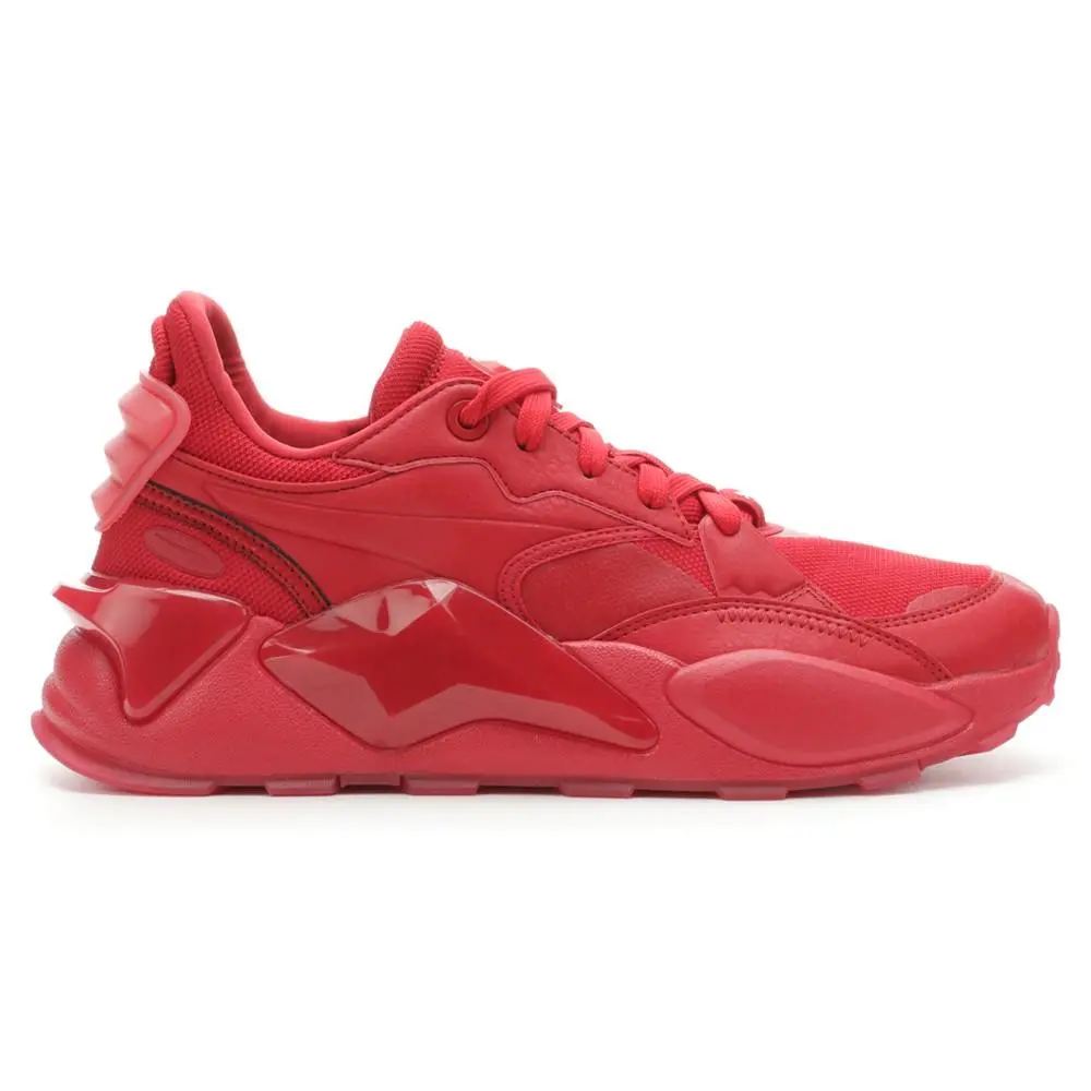Puma Rs Xl Forever Diamonds Lace Up Mens Red Sneakers Casual Shoes 39240103