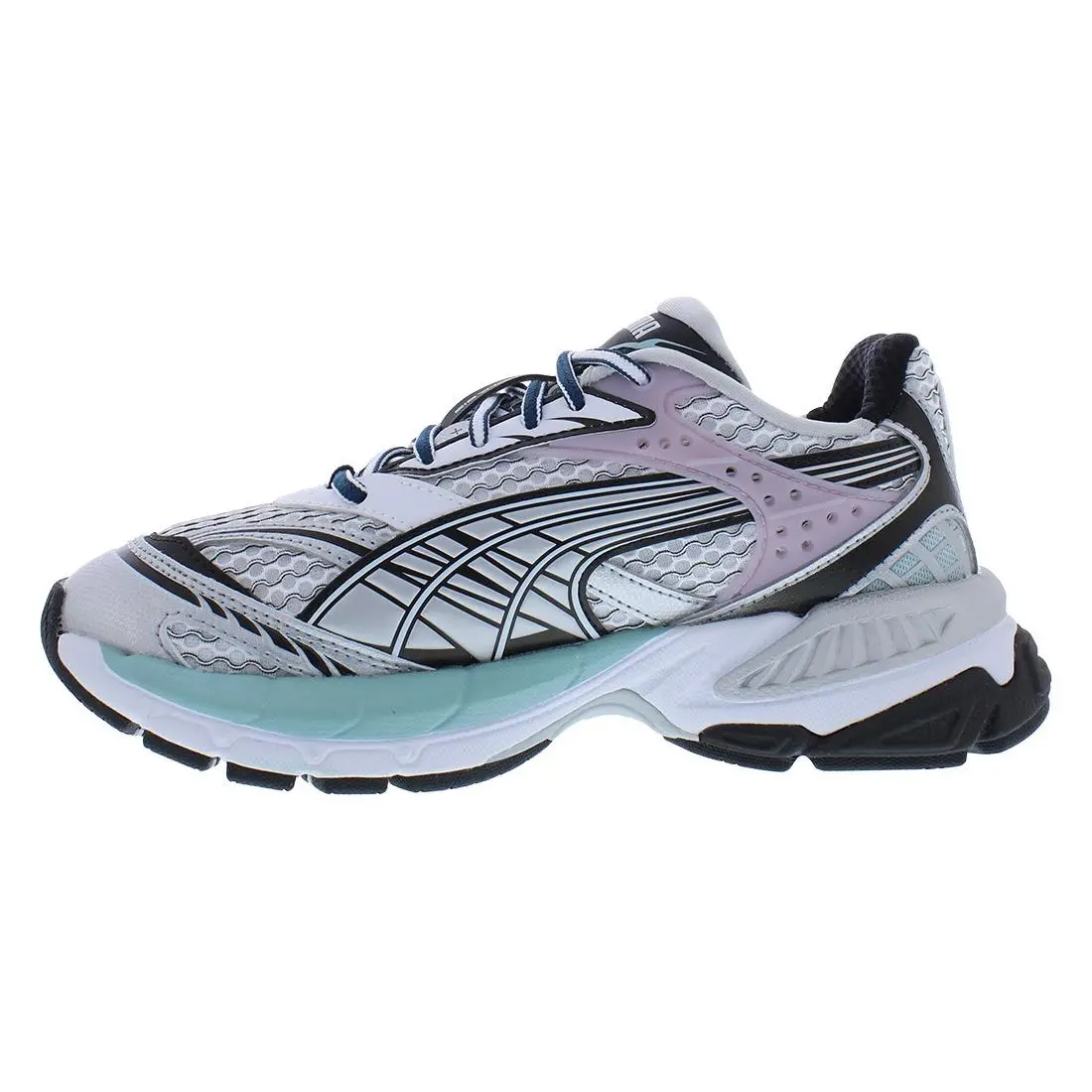 Puma shoes - Puma White/Puma Silver/Dewdrop, Main: Silver 4