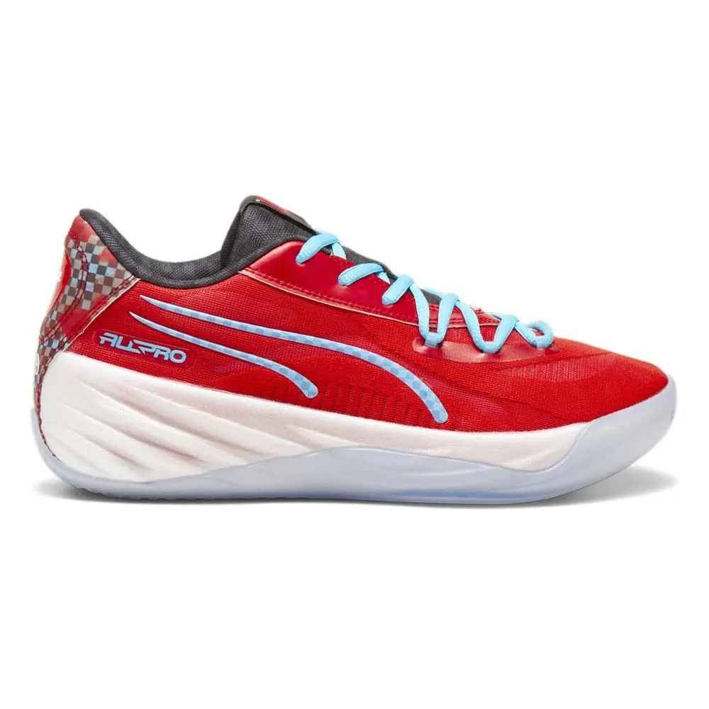 All Pro Nitro Scoot Basketball Mens Red Sneakers Athletic Shoes 37930001 by Puma