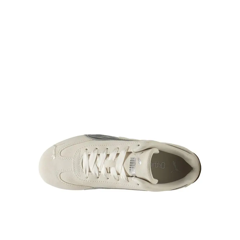 Puma shoes - PUMA Speedcat Metallic Lace Up  Youth - 40411301 - Off White, Silver 2