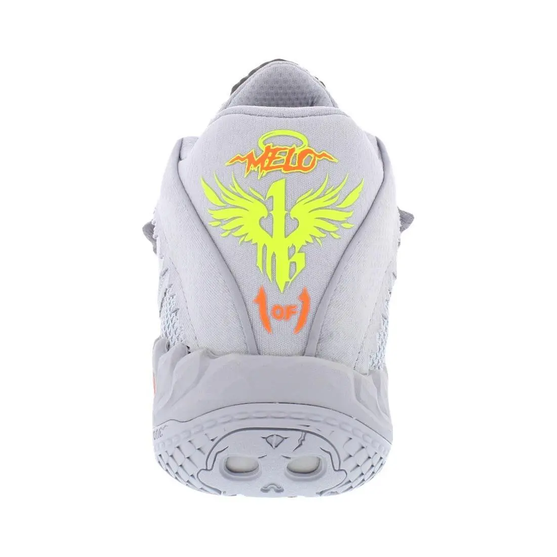 Puma shoes - Vibrant Silver/Yellow Alert, Main: Grey 2