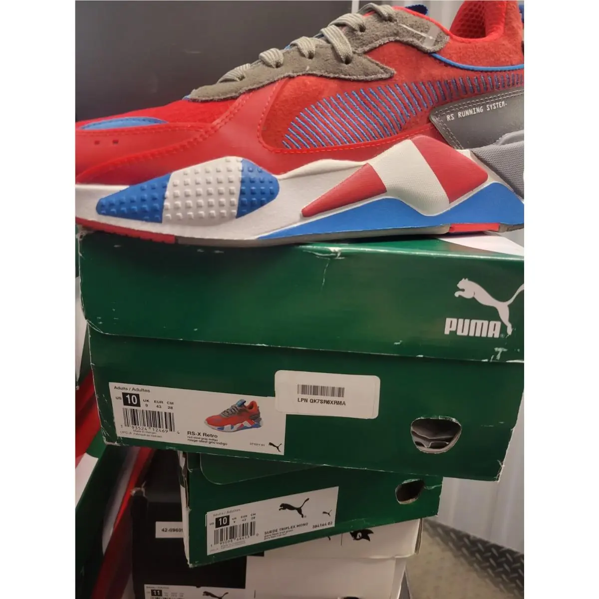 Puma shoes - PUMA RS-X - 371511-01 - Blue 6