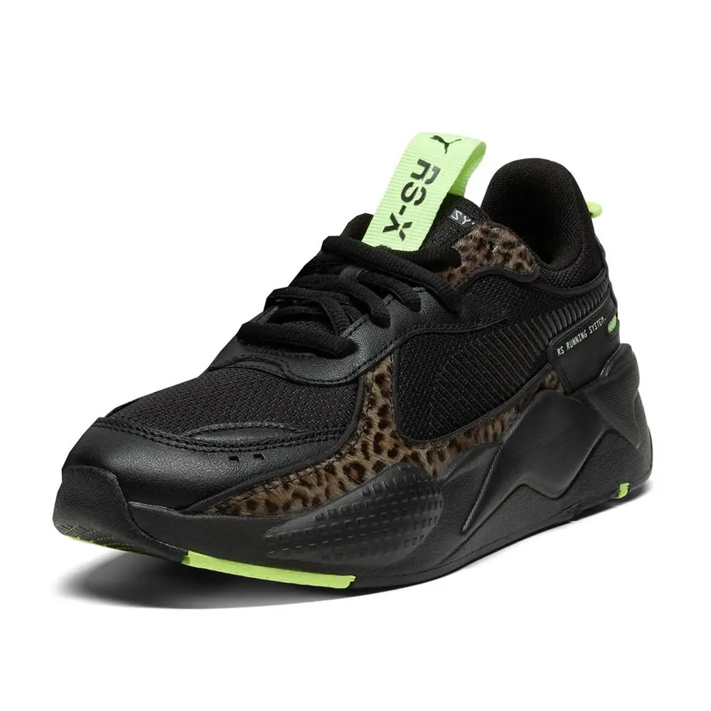 Puma shoes - PUMA RsX Animal Print Lace Up - 40170101 - Black 6