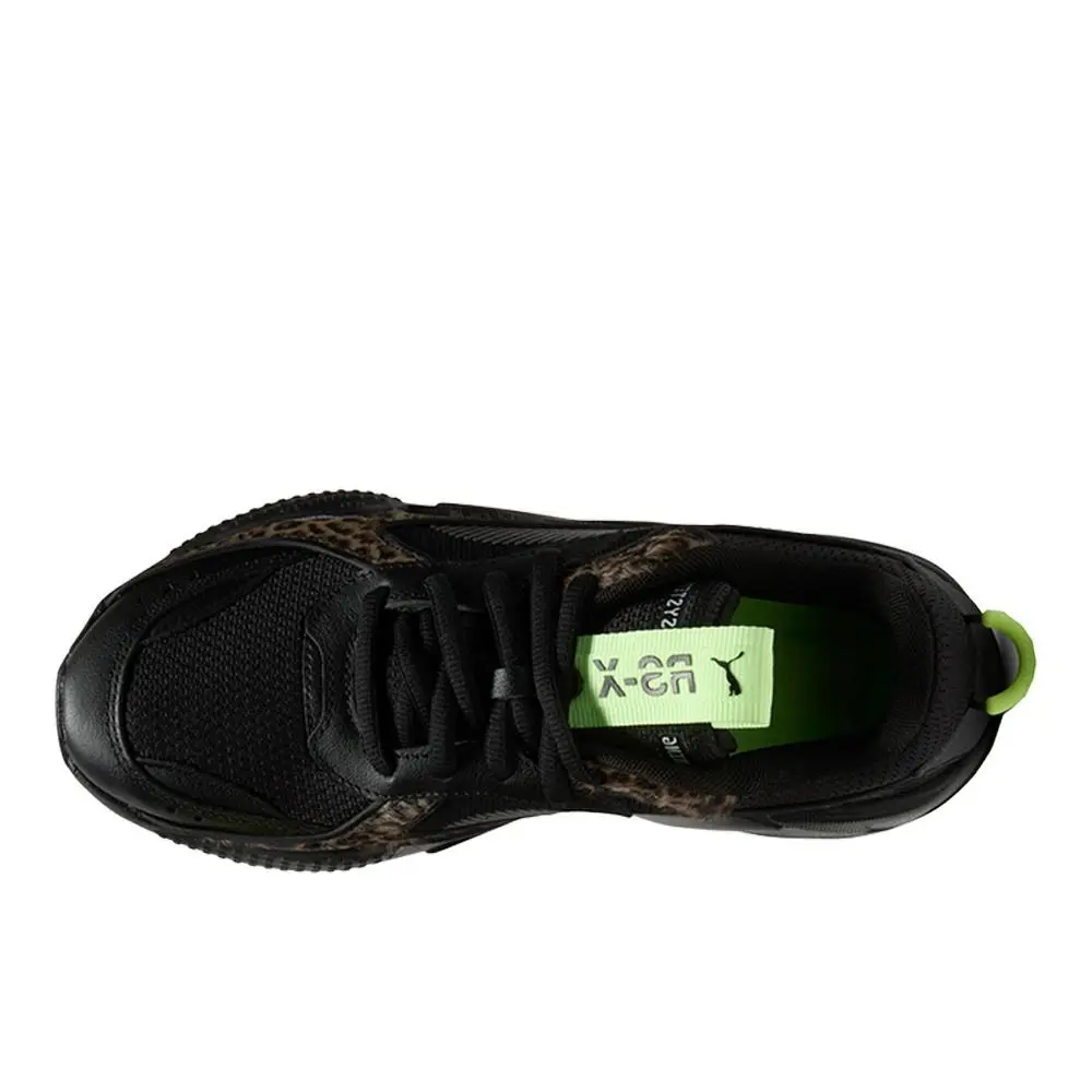 Puma shoes - PUMA RsX Animal Print Lace Up - 40170101 - Black 8