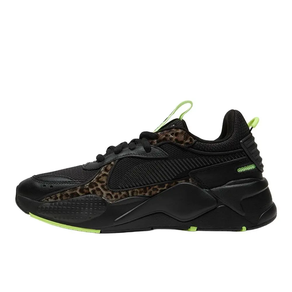 Puma shoes - PUMA RsX Animal Print Lace Up - 40170101 - Black 7