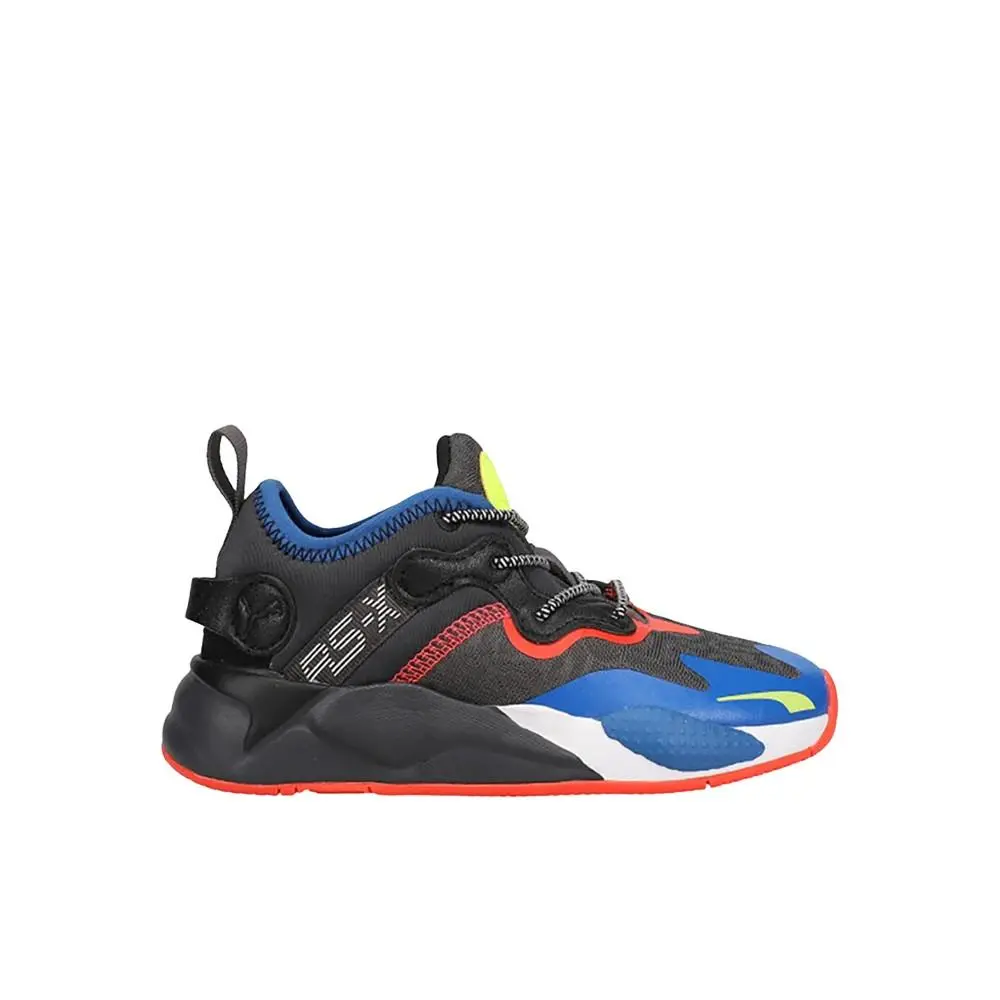 Puma Rsx T3ch Spec Youth Boys Black Blue Sneakers Casual Shoes 37586702